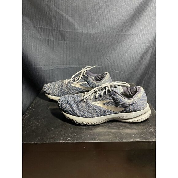 Brooks Other - Brooks Launch 6 Blue and White Men's Running Sneakers size 10m